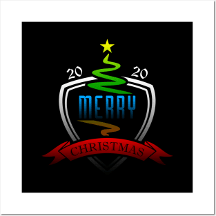 13 - 2020 Merry Christmas Posters and Art